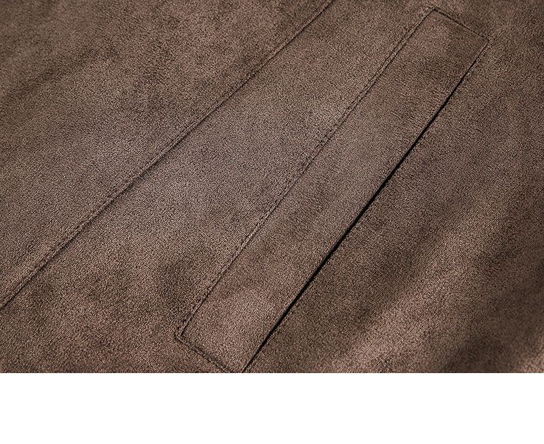 Mocha Vintage Suede Jacket 233317152