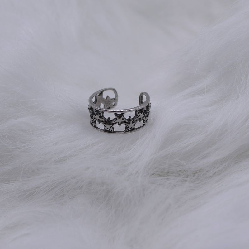 Multi Star Frame Open Ring