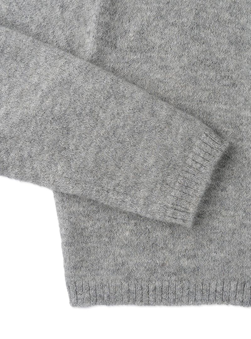 Merin alpaca cardigan_gray