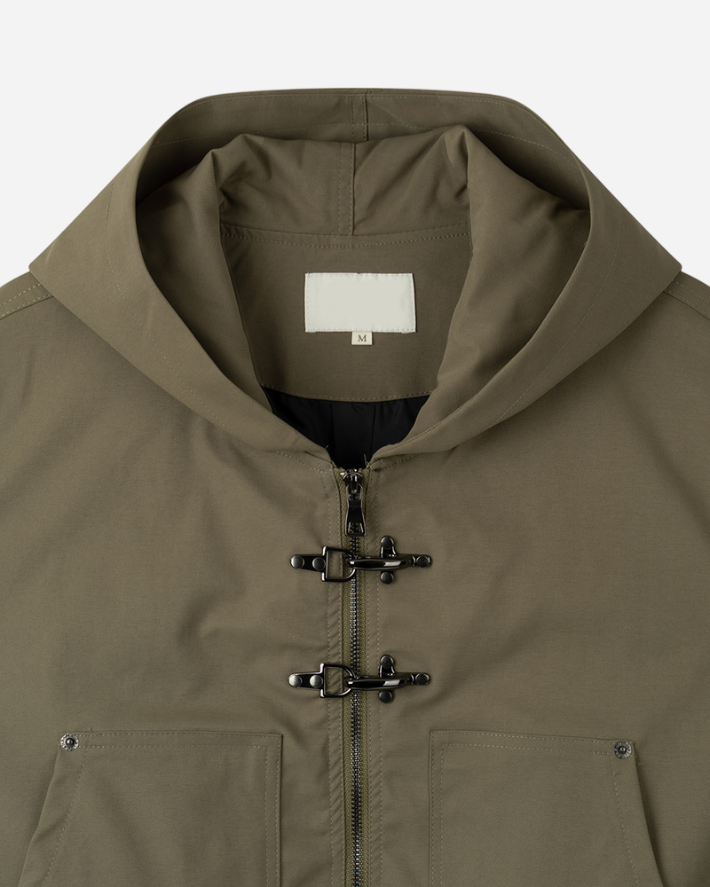 Hachi Buckle Hood Jumper