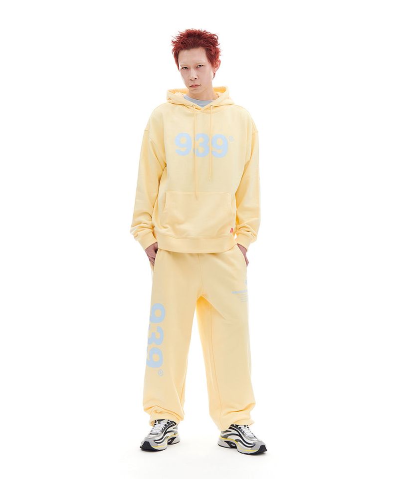 939 ロゴスウェットパンツ (LEMON) 