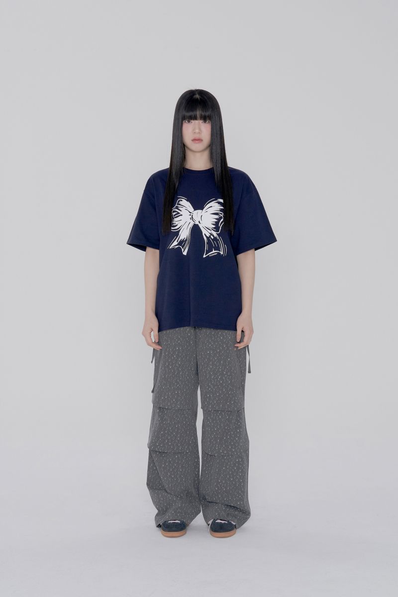 リボンロゴTシャツ