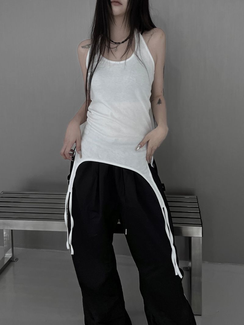 strap skirt sleeveless (3color)