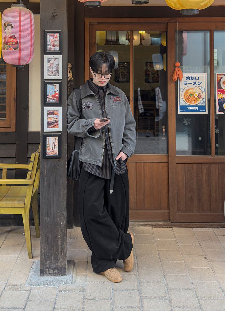 Cuff Bizo Balloon Cotton Pants