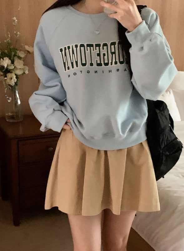 MV Shirring Flare Mini Skirt (2color)