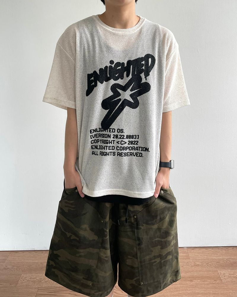 IDF（アイディーエフ）の「Flick Short-Sleeved Knit（Tops）」
