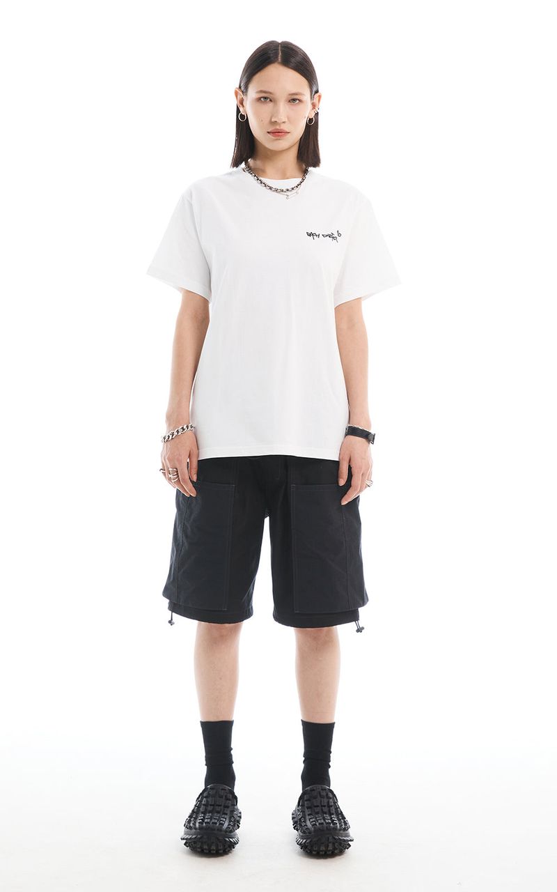 SLOGAN T-SHIRT_WHITE