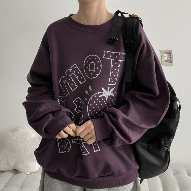 Dot Tomato Sweatshirt (4 colors) H&L