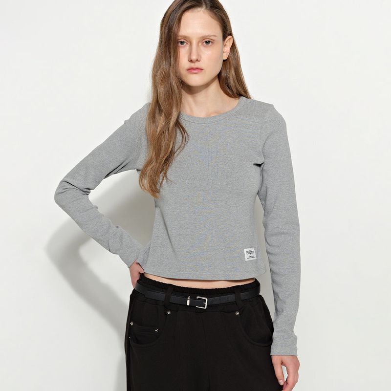 Brighten（ブライトン）の「Essential Round-Neck Grey（Tops）」