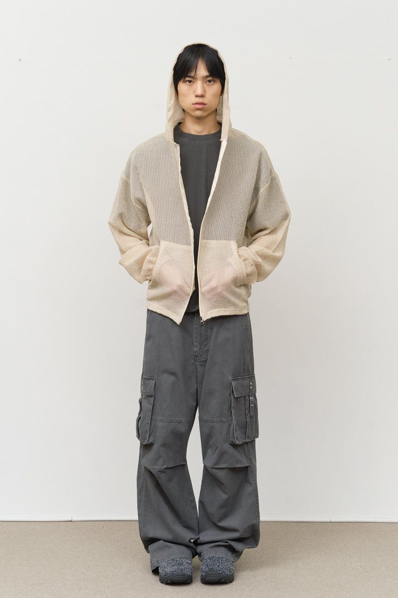 Noka Mesh Hooded Zip Up