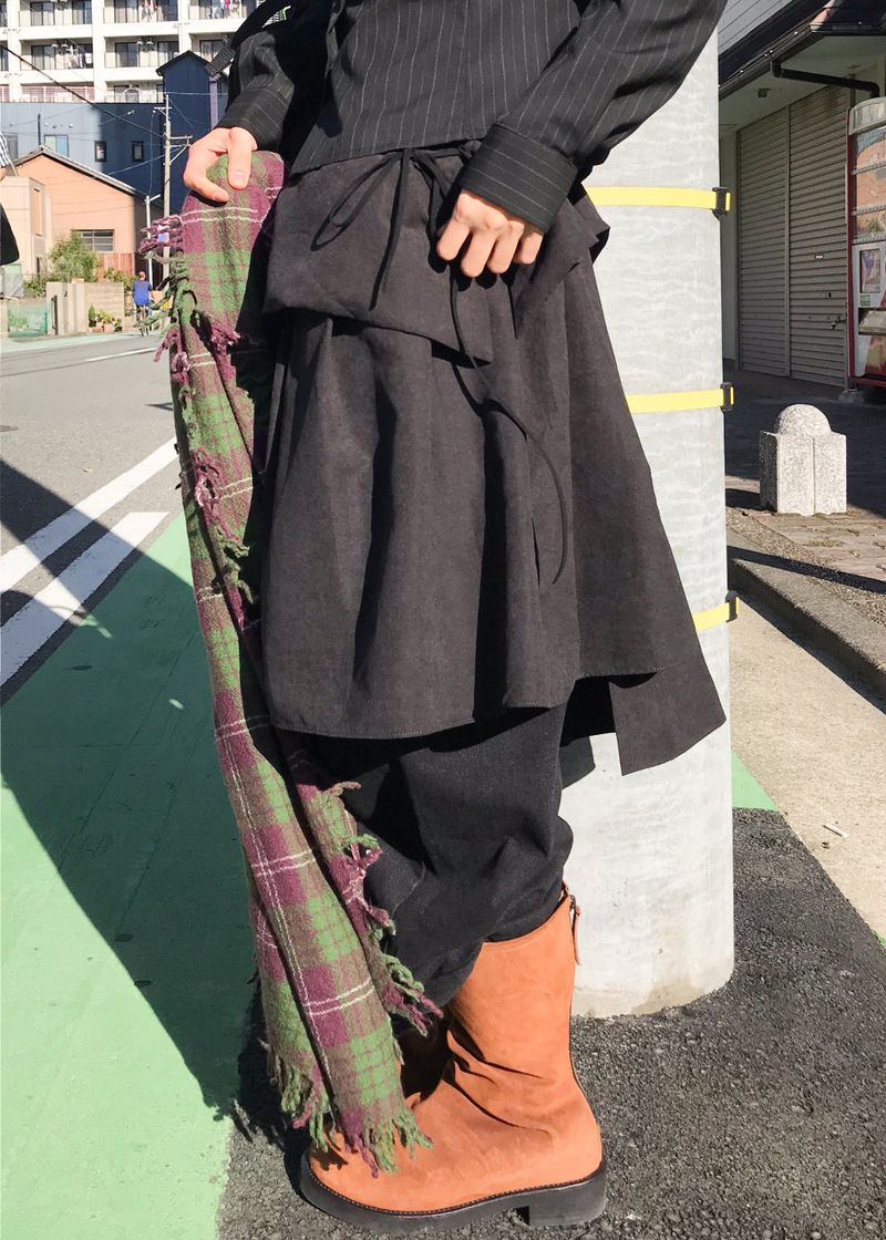  UNBAL STRAP SKIRT