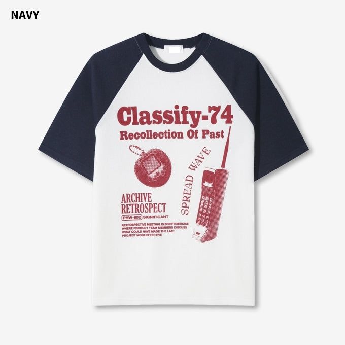(UNISEX) Classify Raglan Short Sleeve Knit 26SS-014
