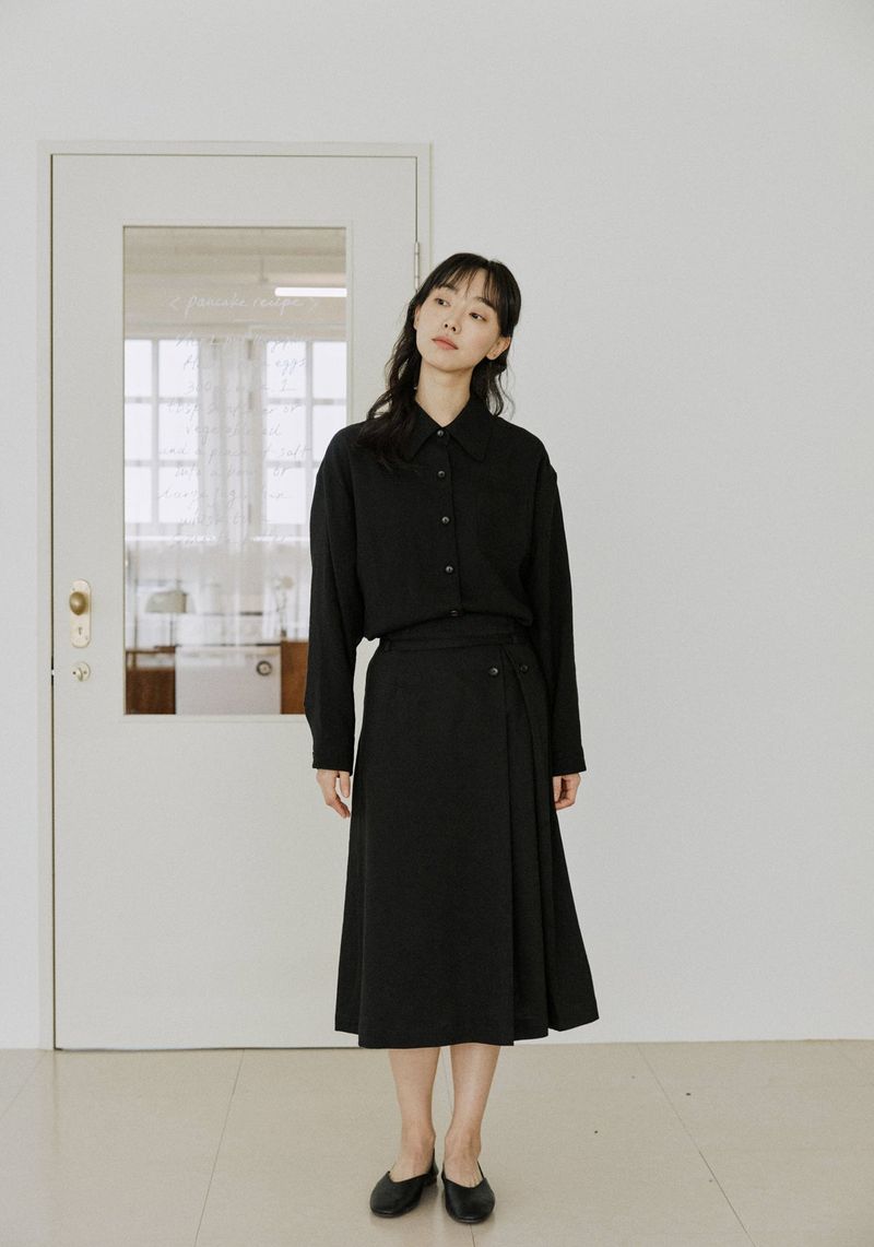 linen vest shirts black