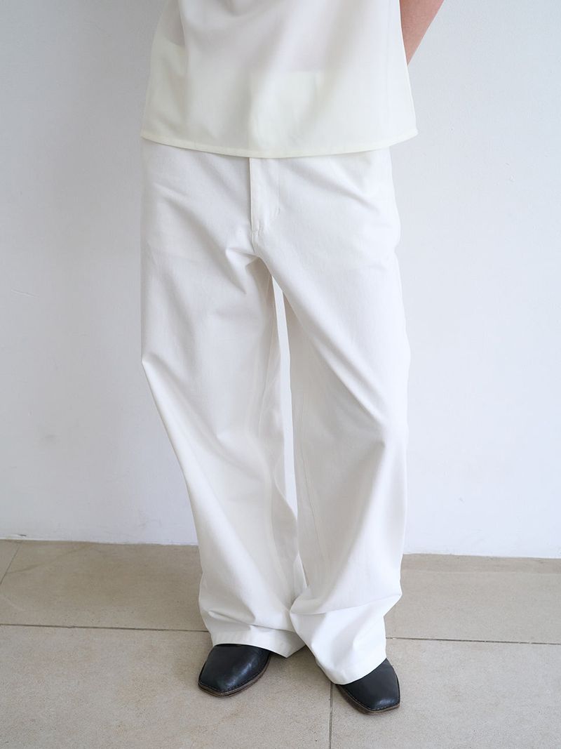 Hazel wide pants (Ivory)