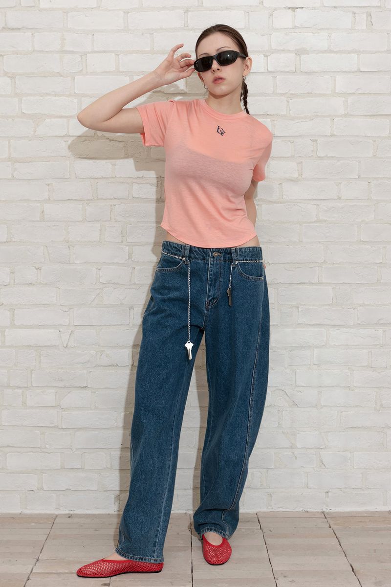 TENCEL PETIT TEE_PINK
