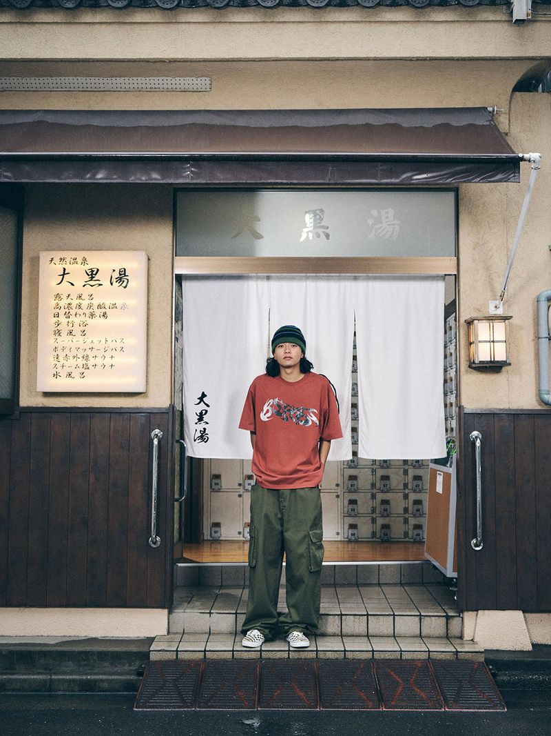 CARGO LOOSEFIT COTTON PANTS KHAKI