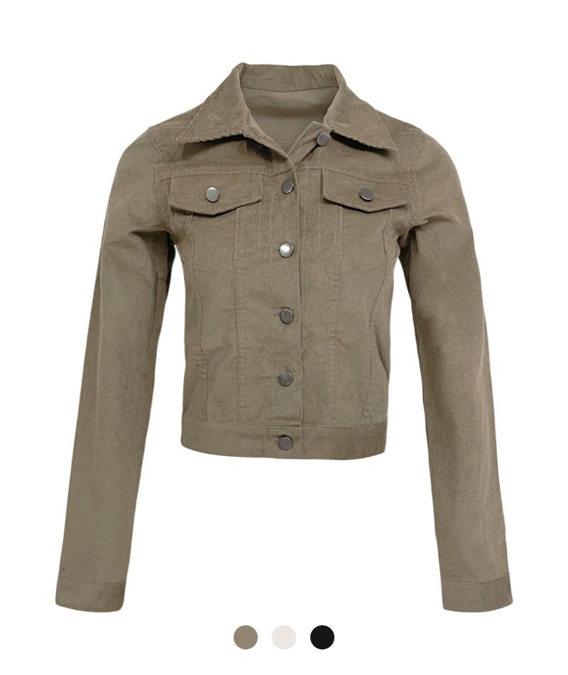 Cozy&Kitsch(コージーアンドキッチ)の「Verona Corduroy Pocket Jacket(Jackets/Outerwear)」