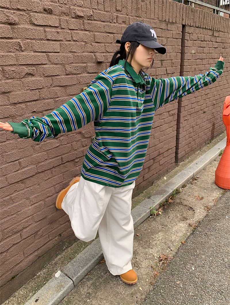 SLAB PINTUCK WIDE JEANS (3C)