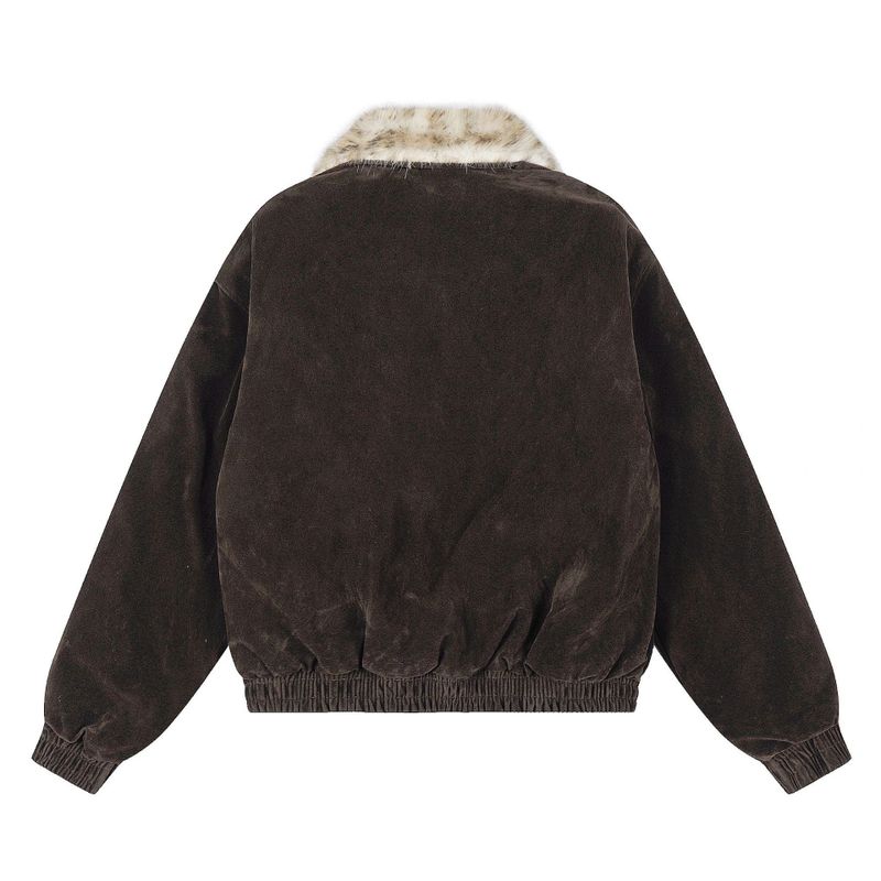Lumen Leopard Fur Velvet Jumper