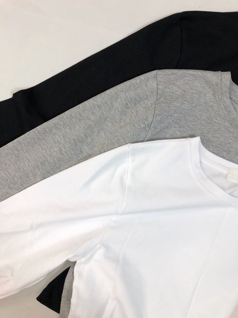 Frill Long Sleeve Tee