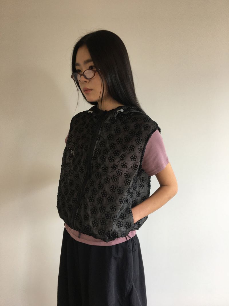 DUGGY（ダギー）の「Milky Flower Hoodie Jumper (2color)（Tops）」