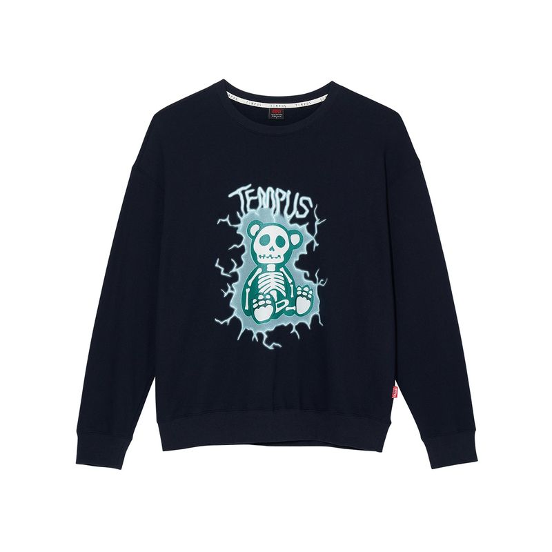 TEMPUSSTUDIO（テンプススタジオ）の「THUNDERBOLT SWEATSHIRTS [NAVY]（Tops）」