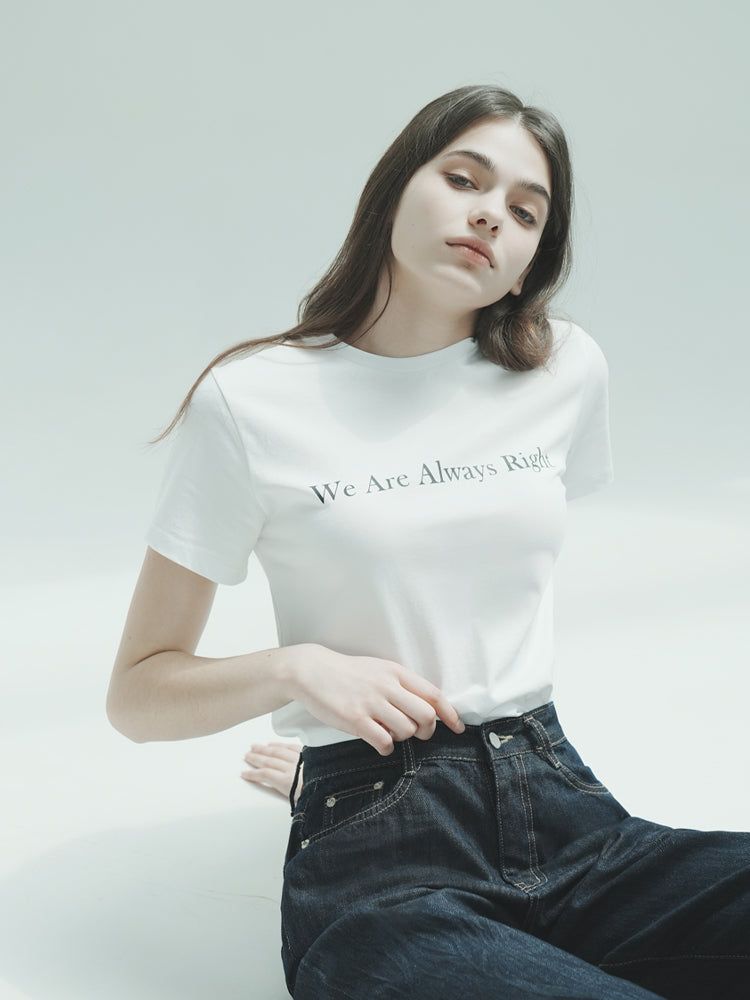 T1008 LETTERING T-SHIRT_WHITE