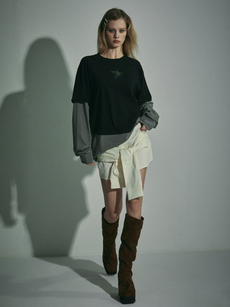 DAMAGE LAYERED T