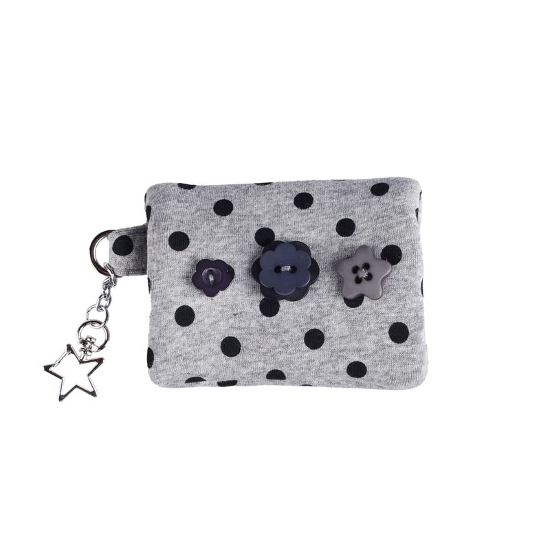 Dot button wallet_grey