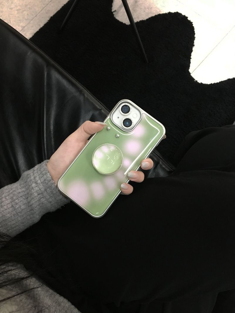 [MADE] PIERCING phone case_Strawberry matcha