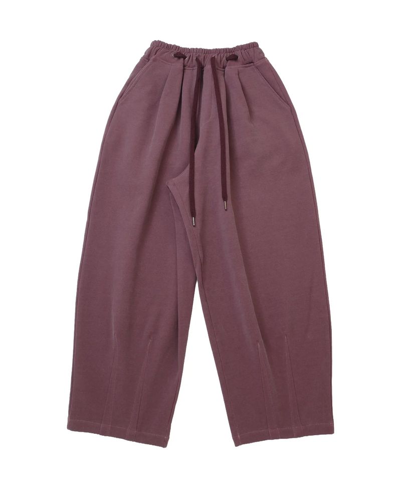 A NOTHING（アナッシング）の「ヴィンテージ オールドカラー スウェット パンツ (Old Burgundy)（パンツ）」