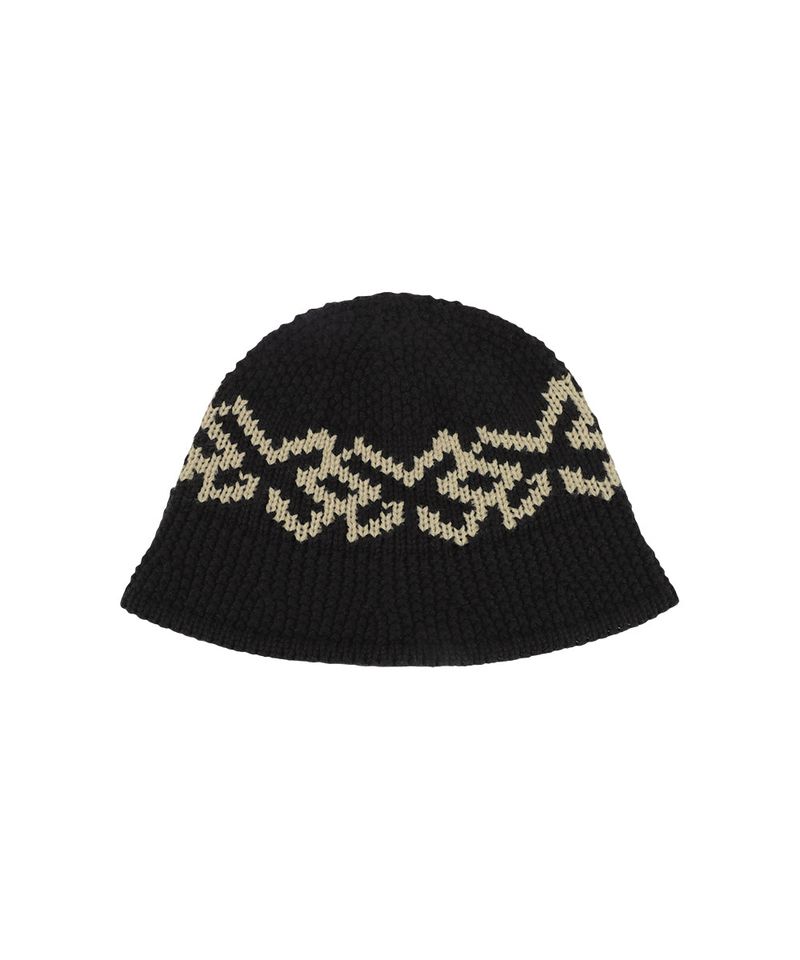 mahagrid（マハグリッド）の「M LOGO KNIT BUCKET HAT（Hats）」