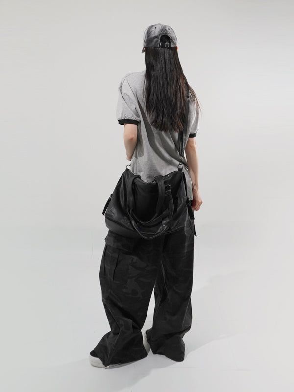 (UNISEX) Utility Leather Bag