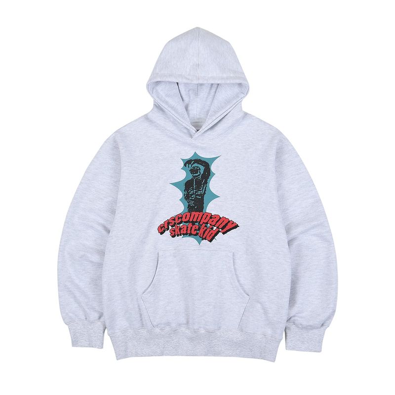 ersco（イーアールエスコ）の「flash hoodie_mellange white（Tops）」