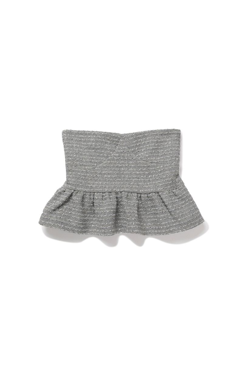 Twinkle tweed top_silver
