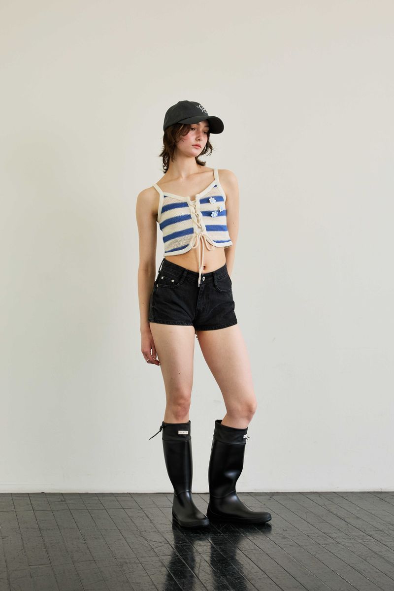 MIMI STRIPE SLEEVELESS / BLUE