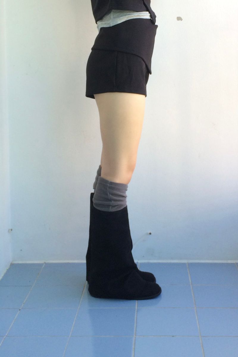 Rough Cutout Hoodie Jacket