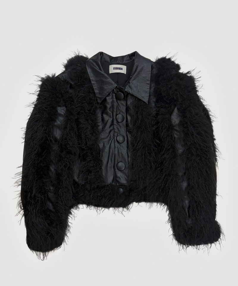 FAKE FUR LINE JACKET