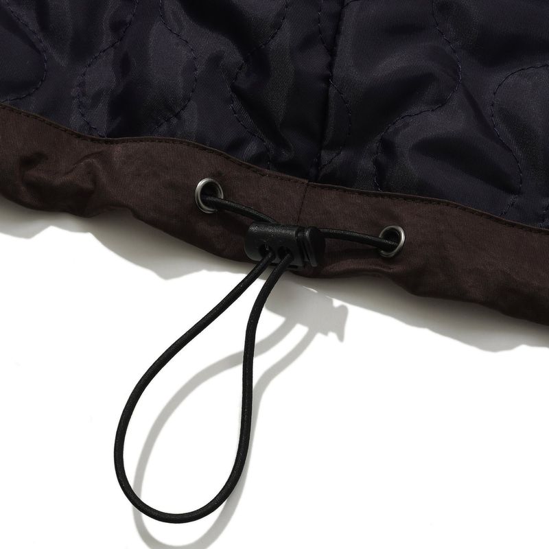 Harrington blouson jacket / Brown