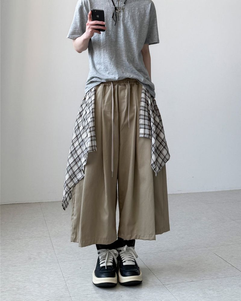 Hype Layered Bermuda Pants