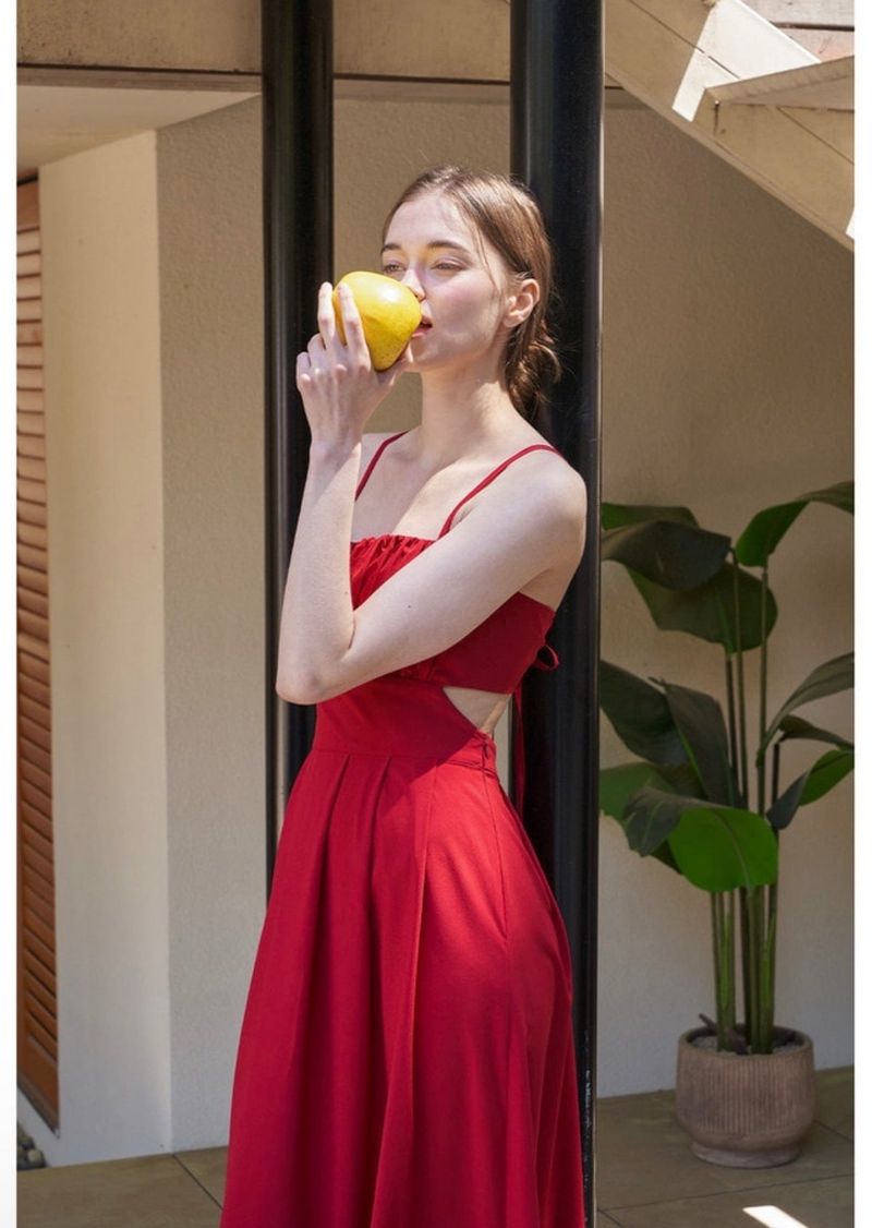Eloise Dress Red