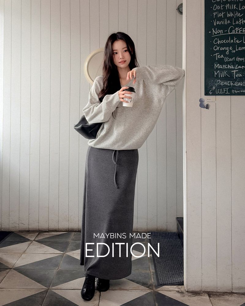 [MADE] Merlang Strap Long Skirt