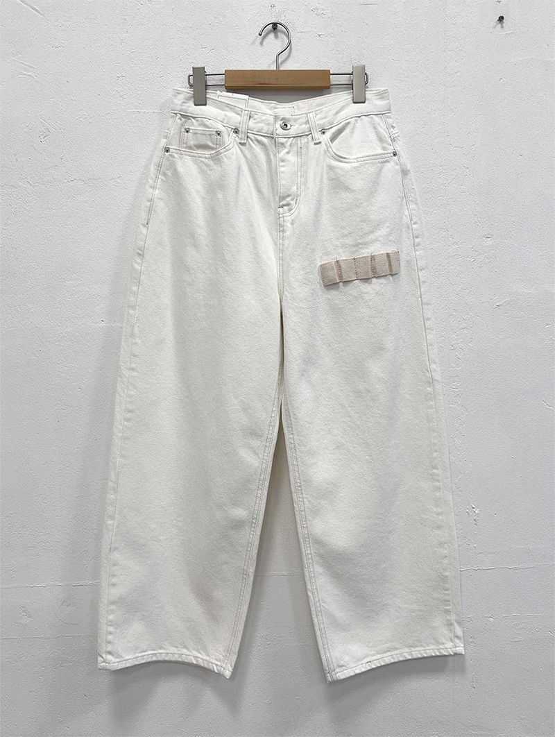 MULTI DETAIL WIDE TROUSER PANTS (3COLOR)