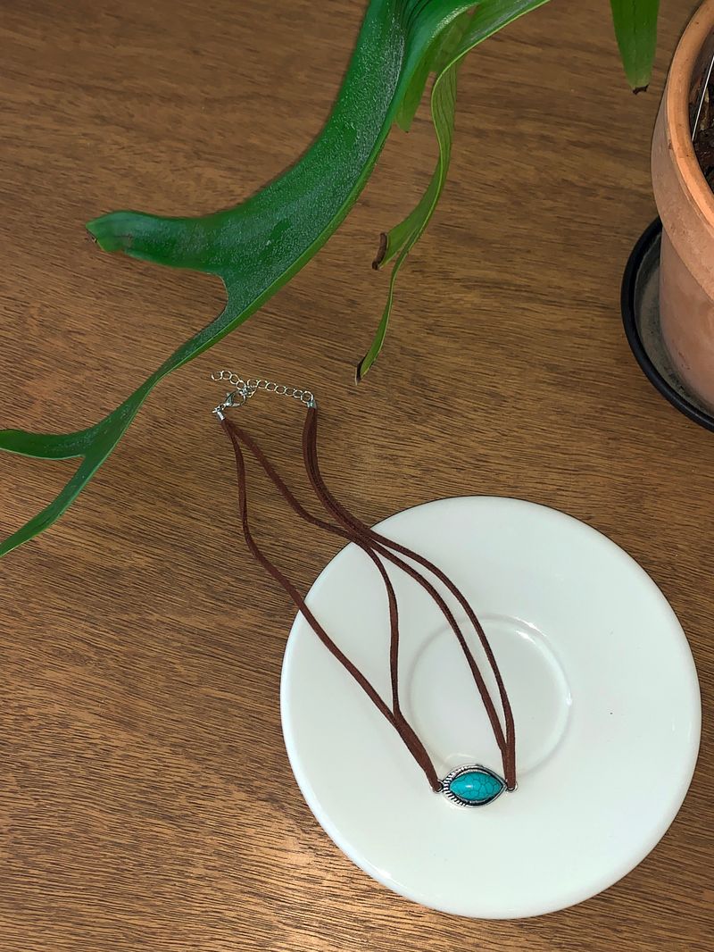 WONDER WONDER(ワンダーワンダー)の「Hocas Bohemian Turkish Gemstone Choker necklace(Accessories)」