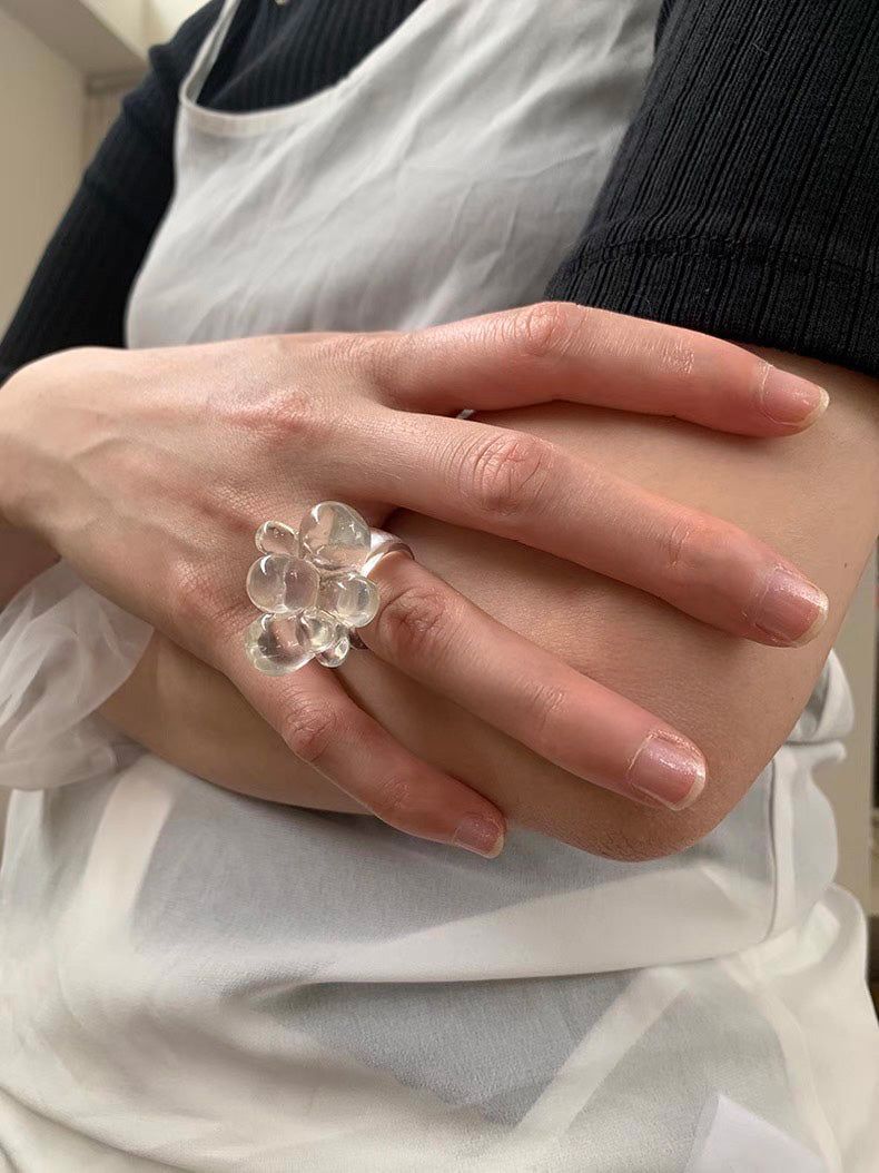 Water cloud bold ring