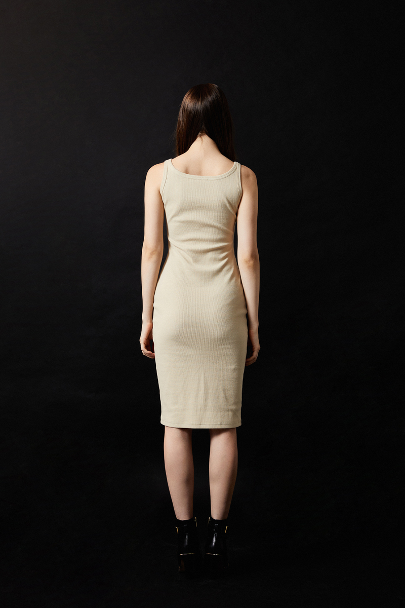 Ribbed Tank Jersey Dress