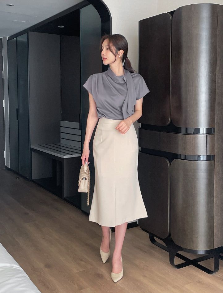 Chero Slit Mermaid Skirt