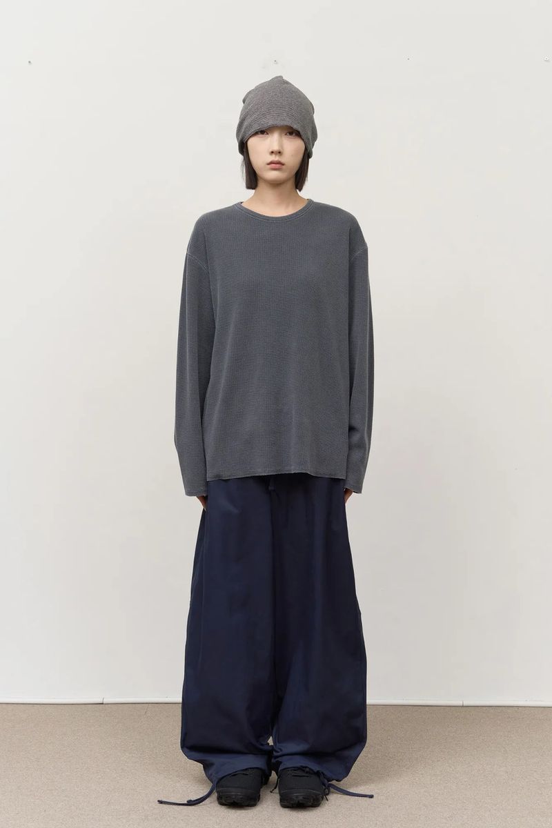 Gell Pigment Waffled Longsleeve