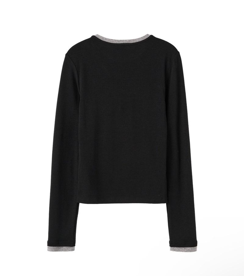 【即日発送】layered twist t-shirts