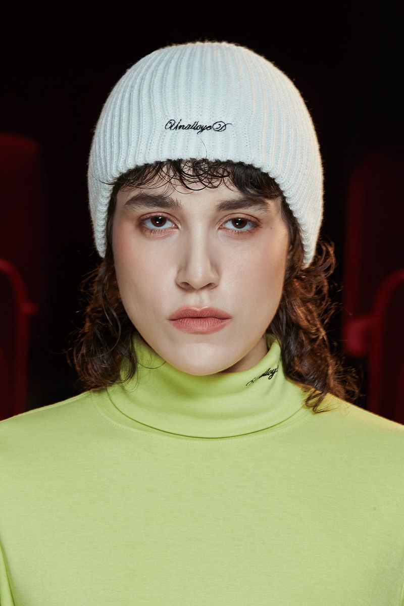 UNALLOYED（アナロイド）の「CLASSIC LOGO BEANIE / IVORY（Hats）」